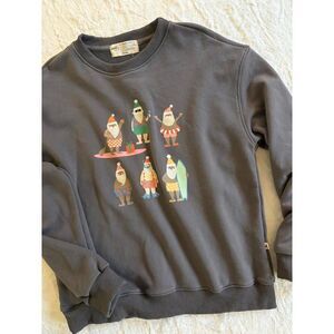 Minimalist Folk Co Santa Sweatshirt Kids 12-14